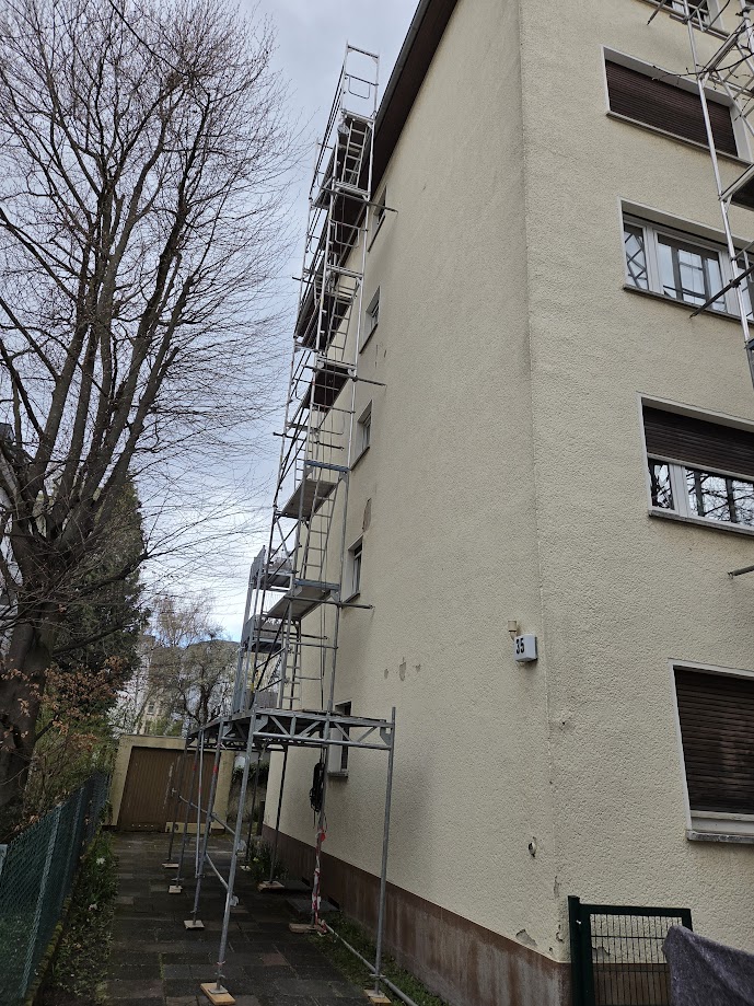 Schornsteingebundene Gerüstbauarbeiten
